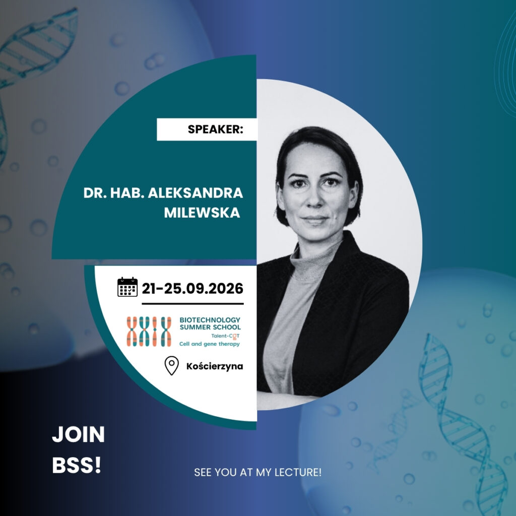 Aleksandra Milewska Biotechnology Summer School